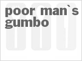 recipe for poor man's gumbo