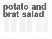 recipe for potato and brat salad