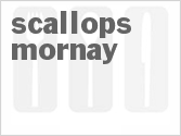 recipe for scallops mornay