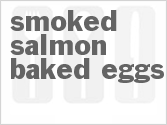 recipe for smoked salmon baked eggs