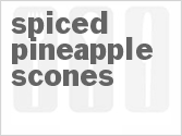 recipe for spiced pineapple scones