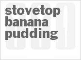 recipe for stovetop banana pudding