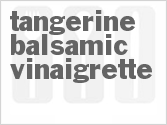 recipe for tangerine balsamic vinaigrette