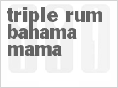 recipe for triple-rum bahama mama cocktail