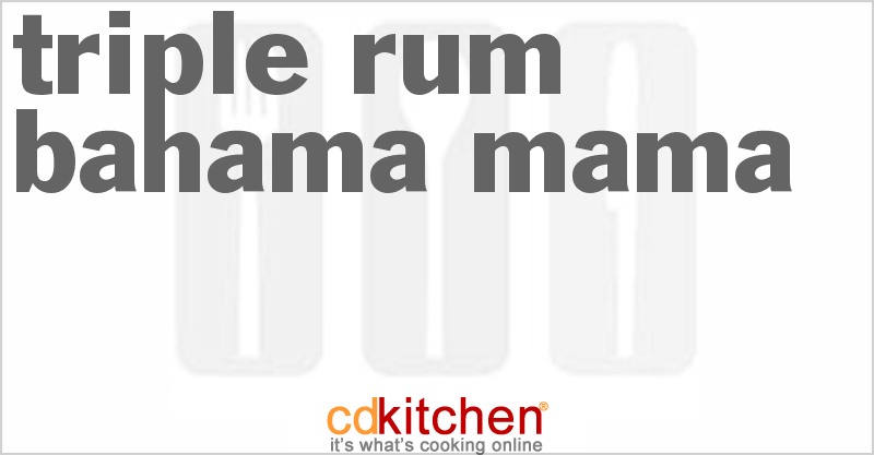 Triple-Rum Bahama Mama - CDKitchen.com