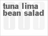 recipe for tuna lima bean salad