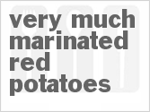 recipe for very-much marinated red potatoes