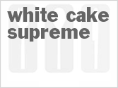 recipe for white cake supreme