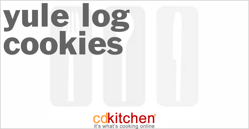 Yule-Log Cookies - CDKitchen.com