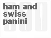 Ham And Swiss Panini