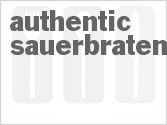 Authentic Sauerbraten