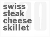 Swiss Steak Cheese Skillet