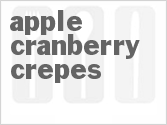 recipe for slow cooker apple-cranberry crepes