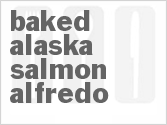 recipe for baked alaska salmon alfredo