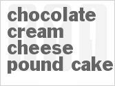recipe for chocolate cream cheese pound cake