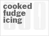 recipe for cooked fudge icing