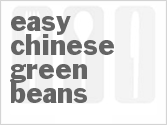 recipe for easy chinese green beans