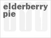 recipe for elderberry pie