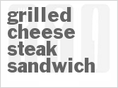 recipe for grilled cheese steak sandwich