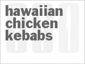 recipe for hawaiian chicken kebabs