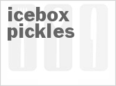 recipe for icebox pickles