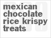recipe for mexican chocolate rice krispy treats