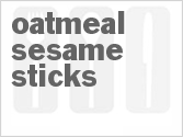 recipe for oatmeal sesame sticks