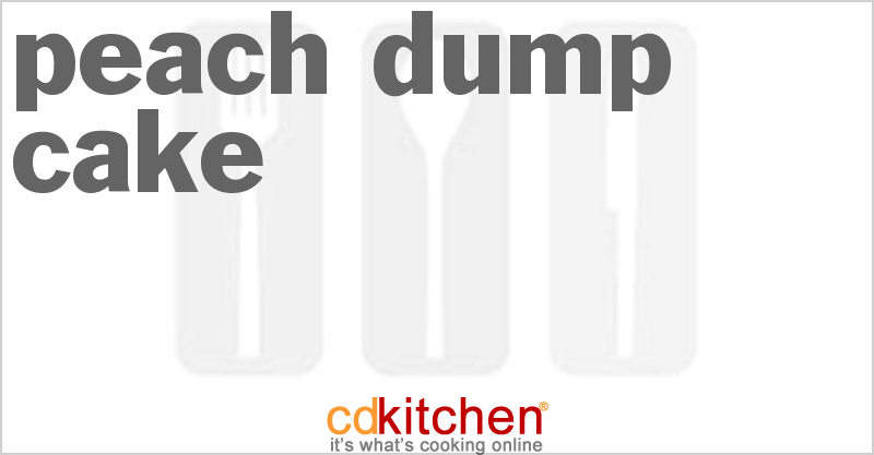 Peach Dump Cake - CDKitchen.com