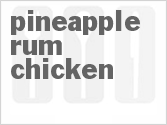 recipe for pineapple rum chicken