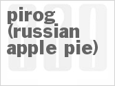 recipe for pirog (russian apple pie)