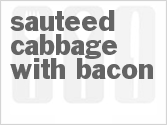 recipe for sauteed cabbage with bacon
