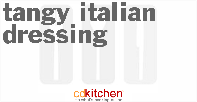 Tangy Italian Dressing - CDKitchen.com