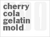 Cherry-Cola Gelatin Mold