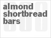 recipe for almond shortbread bars