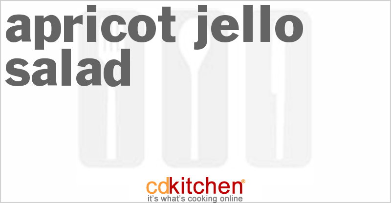 Apricot Jello Salad - CDKitchen.com