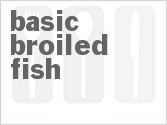 recipe for basic broiled fish