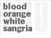 recipe for blood orange white sangria
