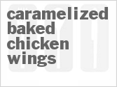 recipe for caramelized baked chicken wings