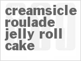 recipe for creamsicle roulade jelly roll cake