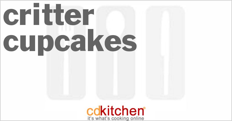 Critter Cupcakes - CDKitchen.com