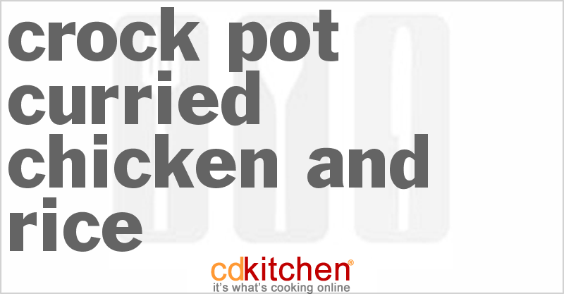 Curried Chicken and Rice - CDKitchen.com