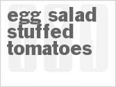 recipe for egg salad stuffed tomatoes