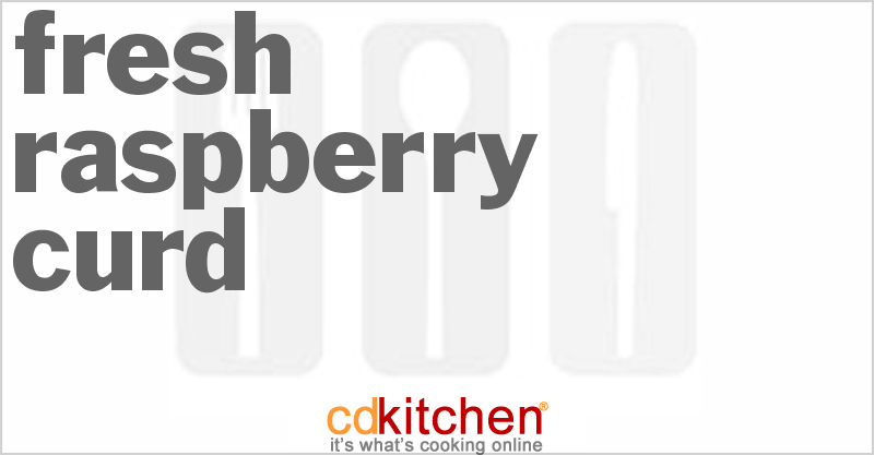 Fresh Raspberry Curd - CDKitchen.com