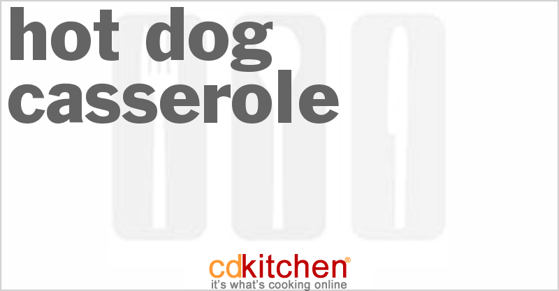 Cheesy Mexi-Corn Hot Dog Casserole - CDKitchen.com