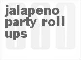 recipe for jalapeno party roll-ups
