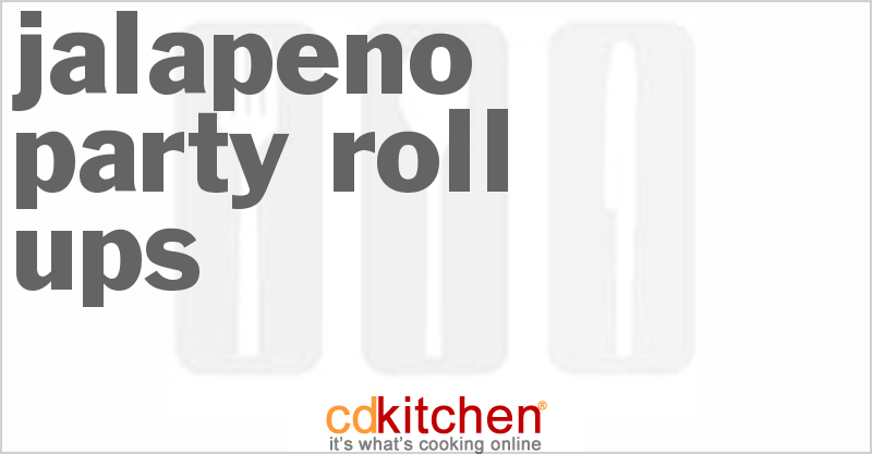 Jalapeno Party Roll-Ups - CDKitchen.com