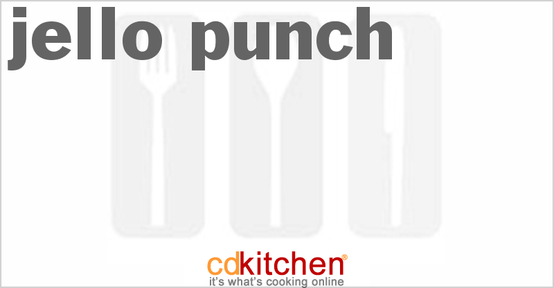Jell-O Punch - CDKitchen.com