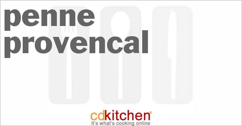 Penne Provencal - CDKitchen.com