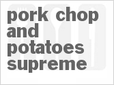 recipe for slow cooker pork chop and potatoes supreme