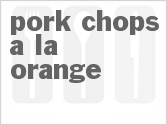 recipe for pork chops a la orange